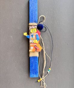Λαμπάδα για αγόρια Playmobil Μπλε