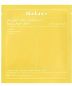Biodance Radiant Vita-Niacinamide Real Deep Mask 34gr