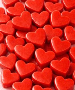 Wax Melts Καρδούλες – Χειροποίητα από 100% Κερί Σόγιας Marshmallow